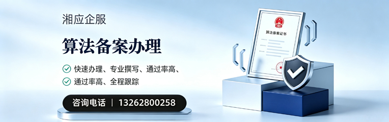 中山算法备案申报服务