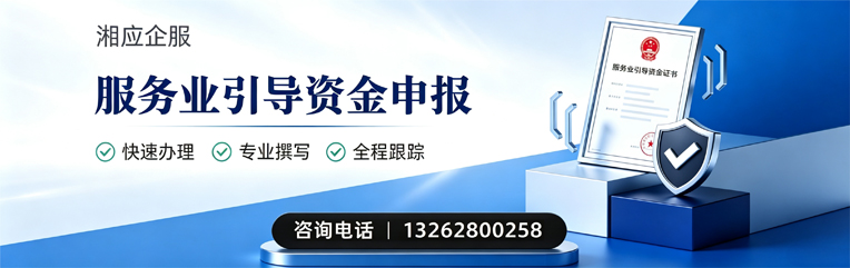 中山服务业引导资金申报服务