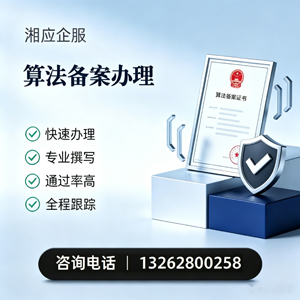 中山算法备案申报服务